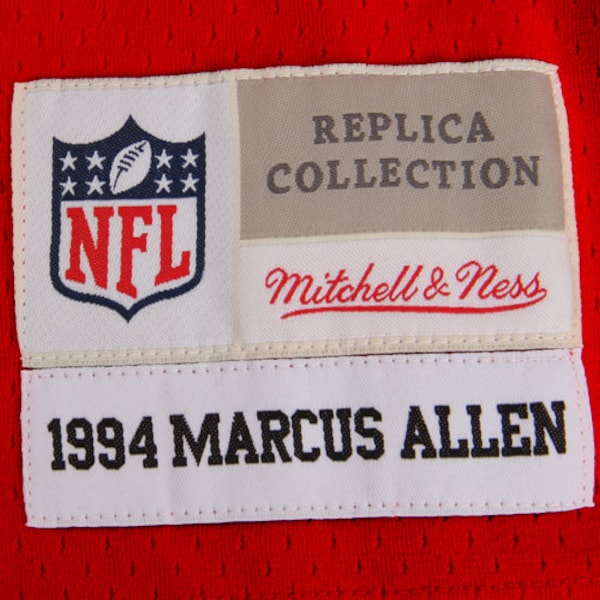 Marcus Allen Kansas City Chiefs 1994 Retired Player Legacy Replica Jersey - Red - Image 5