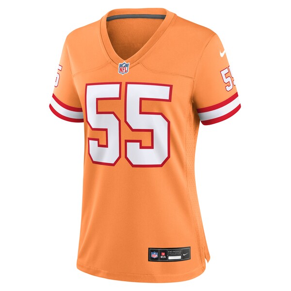 Derrick Brooks Tampa Bay Buccaneers Nike Women's Throwback Game Jersey - Orange - Image 2