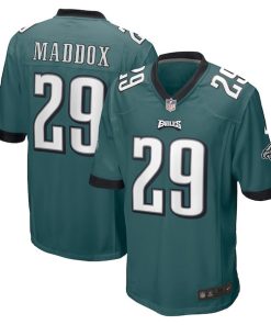 Avonte Maddox Philadelphia Eagles Nike Game Jersey - Midnight Green