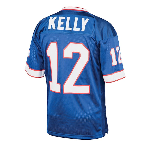 Jim Kelly Buffalo Bills 1994 Authentic Throwback Retired Player Jersey - Royal - Image 3