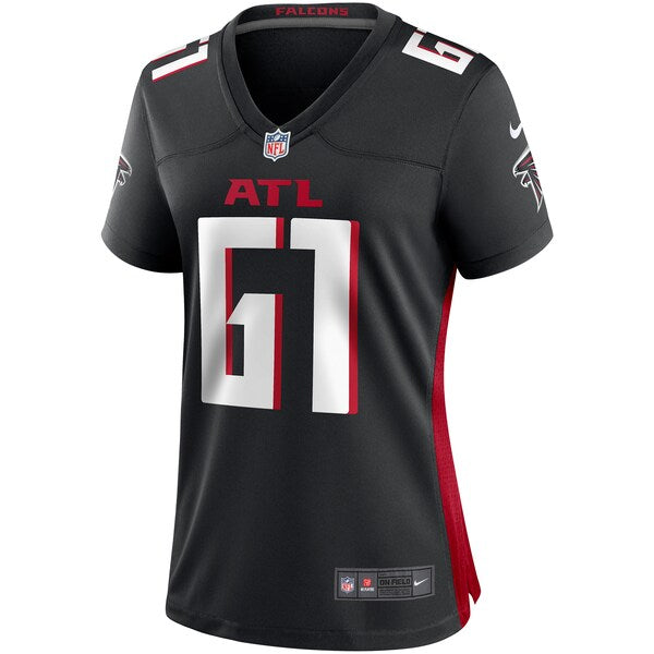 Matt Hennessy Atlanta Falcons Nike Women's Game Jersey - Black - Image 2