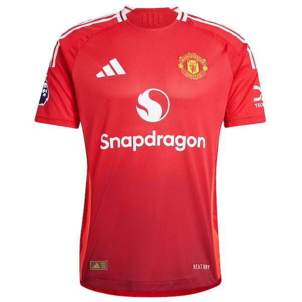 Alejandro Garnacho Manchester United 2024/25 Home Authentic Player Jersey - Red - Image 3