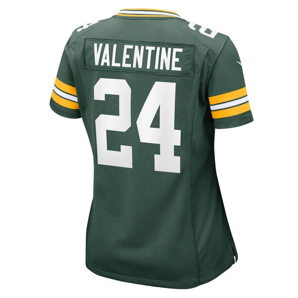 Carrington Valentine Green Bay Packers Nike Women's Game Jersey - Green - Image 3
