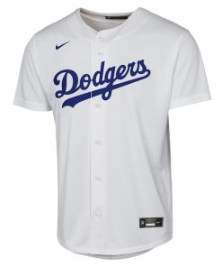 Alternative view of Freddie Freeman Los Angeles Dodgers Nike Youth Home Replica Player Jersey - White