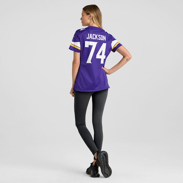 Donovan Jackson Minnesota Vikings Nike Women's Team Game Jersey - Purple - Image 3