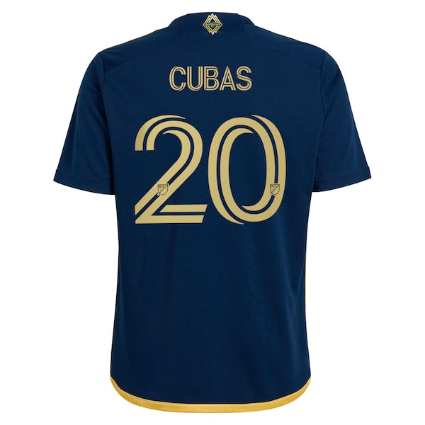 Andr¨¦s Cubas Vancouver Whitecaps FC adidas Youth 2024 The 50 Replica Player Jersey - Navy - Image 3