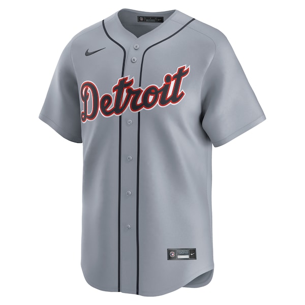 Detroit Tigers Nike Road Limited Jersey?ยจC Gray - Image 2