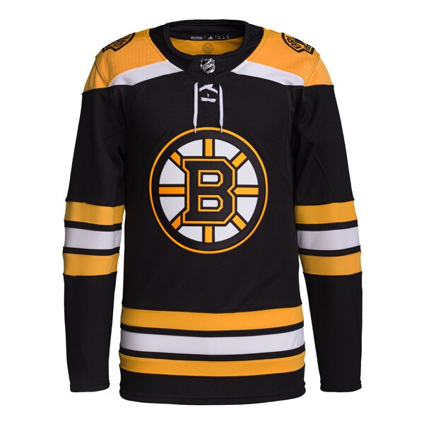 Boston Bruins adidas Home Primegreen Authentic Jersey - Black - Image 2