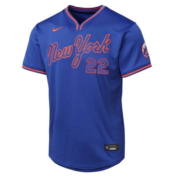 Juan Soto New York Mets Nike Youth Alternate 2 Limited Jersey?ยจC Royal/White - Image 3
