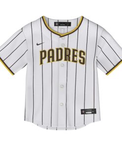 Alternative view of Fernando Tatis Jr. San Diego Padres Nike Toddler Home Replica 2.0 Player Jersey - White