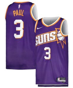 Chris Paul Phoenix Suns Nike Unisex Swingman Jersey - Icon Edition - Purple/White