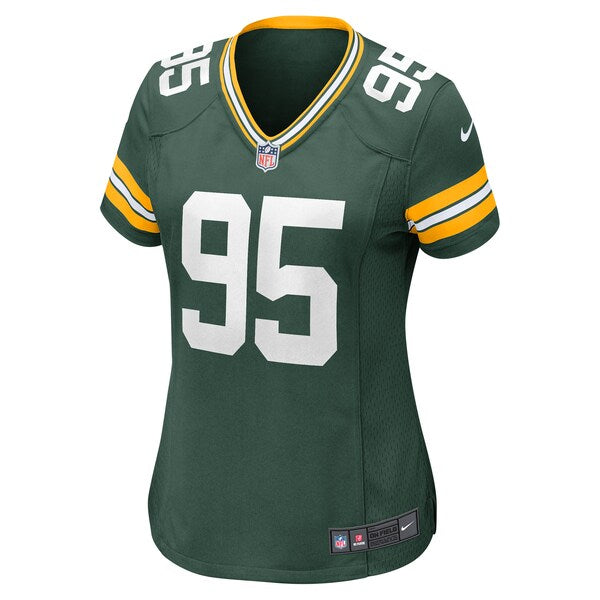 Devonte Wyatt Green Bay Packers Nike Women's Player Game Jersey - Green - Image 2