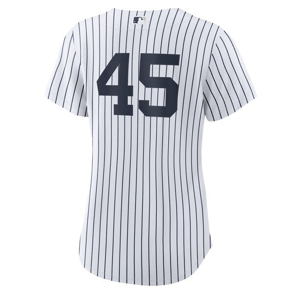 Gerrit Cole New York Yankees Nike Women's Home Replica Player Jersey - White/Navy - Image 4