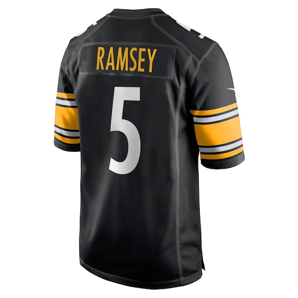 Jalen Ramsey Pittsburgh Steelers Nike Team Game Jersey - Black - Image 3