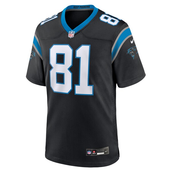 Dalevon Campbell Carolina Panthers Nike Team Game Jersey - Black - Image 2