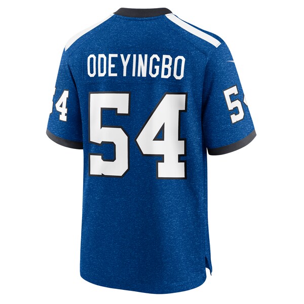 Dayo Odeyingbo Indianapolis Colts Nike Indiana Nights Alternate Game Jersey - Royal - Image 4