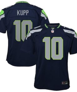 Cooper Kupp Seattle Seahawks Nike Youth Game Jersey - College Navy/Neon Green