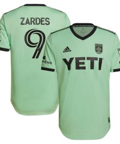 Gyasi Zardes Austin FC adidas 2024 The Sentimiento Kit Authentic Player Jersey - Mint