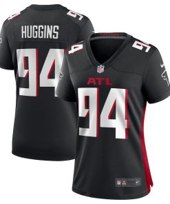 Albert Huggins Atlanta Falcons Nike Women's Team Game Jersey -  Black