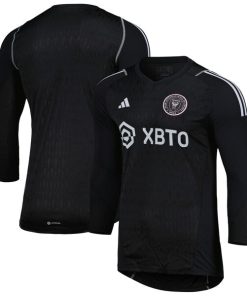 Inter Miami CF adidas 2024 Goalkeeper Long Sleeve Replica Jersey - Black