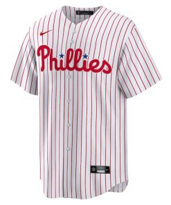 Alternative view of Bryson Stott Philadelphia Phillies Nike  Youth Home Replica Jersey - White