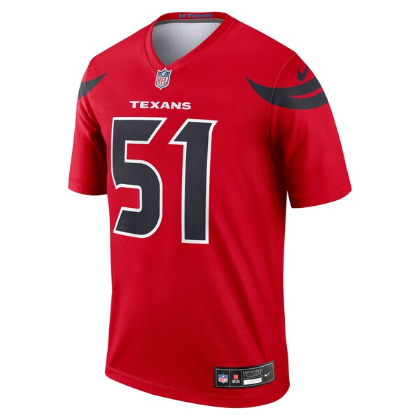 Will Anderson Jr. Houston Texans Nike Legend Jersey - Red - Image 2