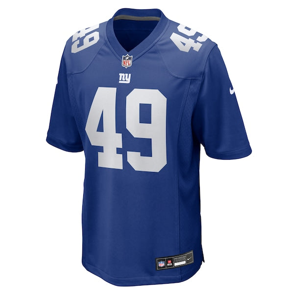Chris Board New York Giants Nike Team Game Jersey - Royal - Image 2