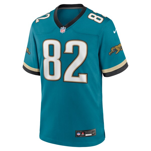 Jimmy Smith Jacksonville Jaguars Nike Prowler Throwback Retired Player Game Jersey - Teal - Image 3