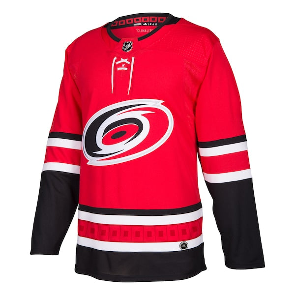 Carolina Hurricanes adidas Home Authentic Blank Jersey - Red - Image 2