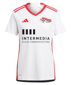 Alternative view of San Jose Earthquakes adidas Women's 2024 The 50 Kit Replica Jersey - White