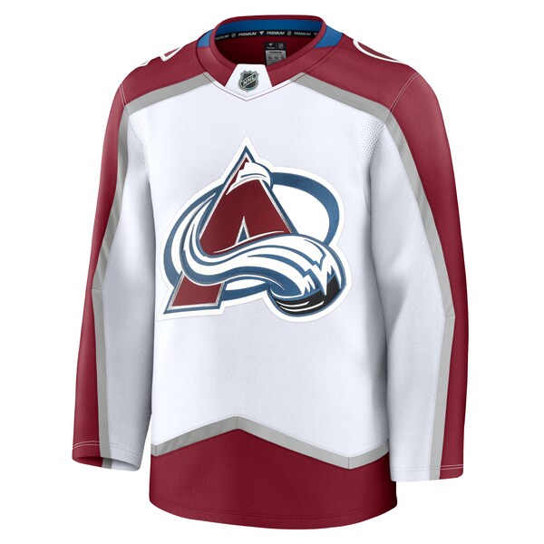 Colorado Avalanche Away Premium Jersey - White/Navy/Burgundy - Image 4
