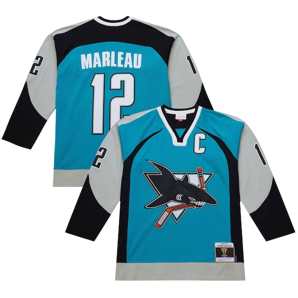 Patrick Marleau San Jose Sharks 2003-04 Power Play Jersey - Teal