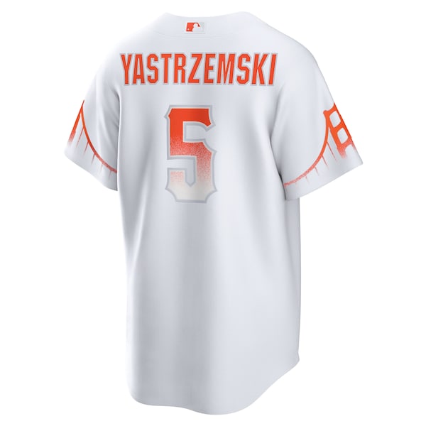 Mike Yastrzemski San Francisco Giants Nike City Connect Replica Player Jersey - White - Image 3