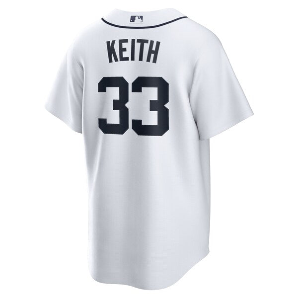 Colt Keith Detroit Tigers Nike Home Replica Jersey - White - Image 3