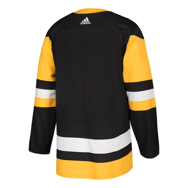 Pittsburgh Penguins adidas Home Authentic Blank Jersey - Black - Image 3