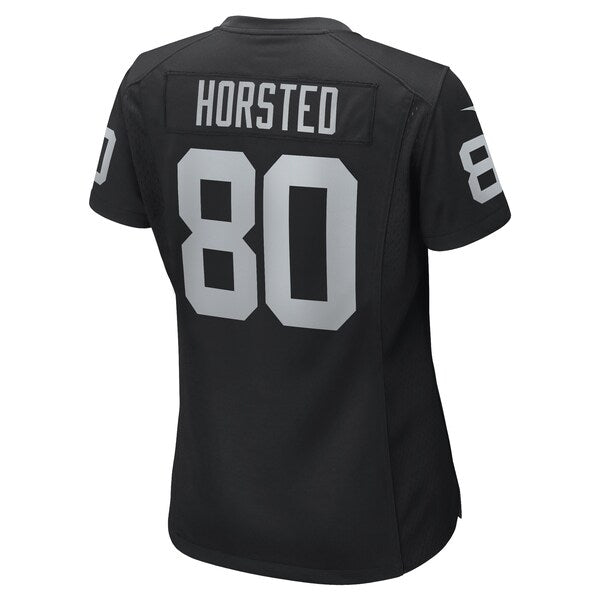 Jesper Horsted Las Vegas Raiders Nike Women's Game Player Jersey - Black - Image 3