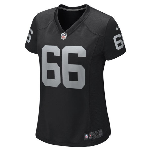 Dylan Parham Las Vegas Raiders Nike Women's Game Player Jersey - Black - Image 2