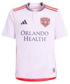 Alternative view of Robin Jansson Orlando City SC adidas Youth 2024 Legacy Kit Replica Player Jersey?¨C Purple
