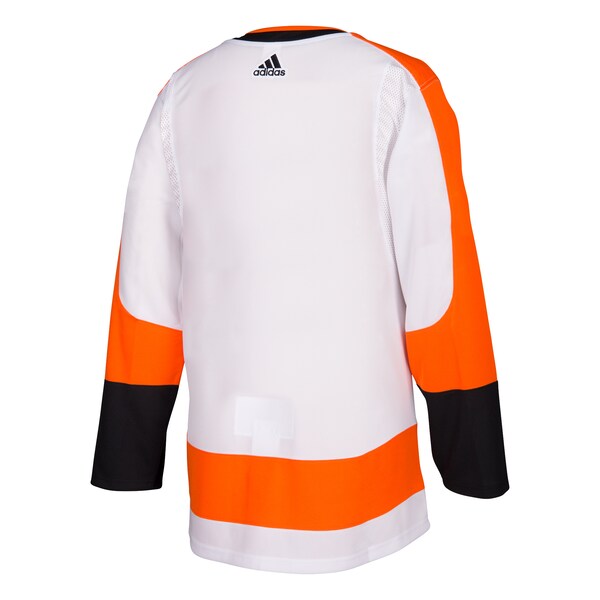 Philadelphia Flyers adidas Away Authentic Blank Jersey - White - Image 3