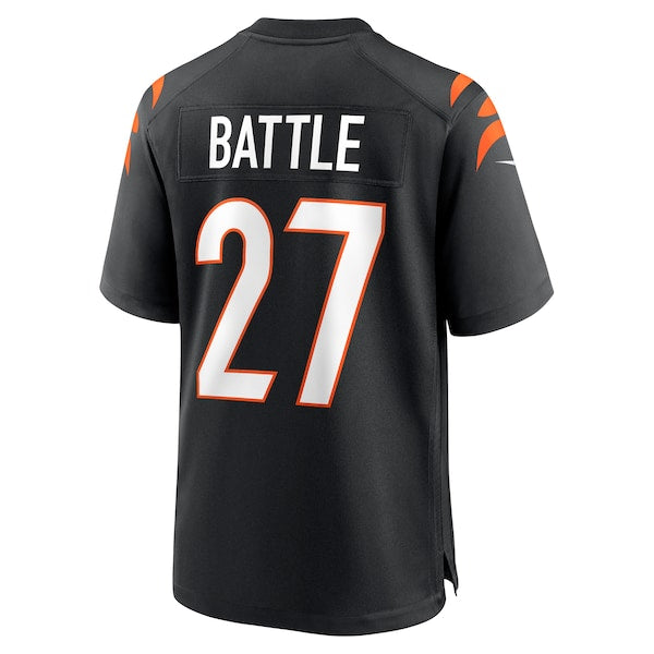 Jordan Battle Cincinnati Bengals Nike Team Game Jersey - Black - Image 3