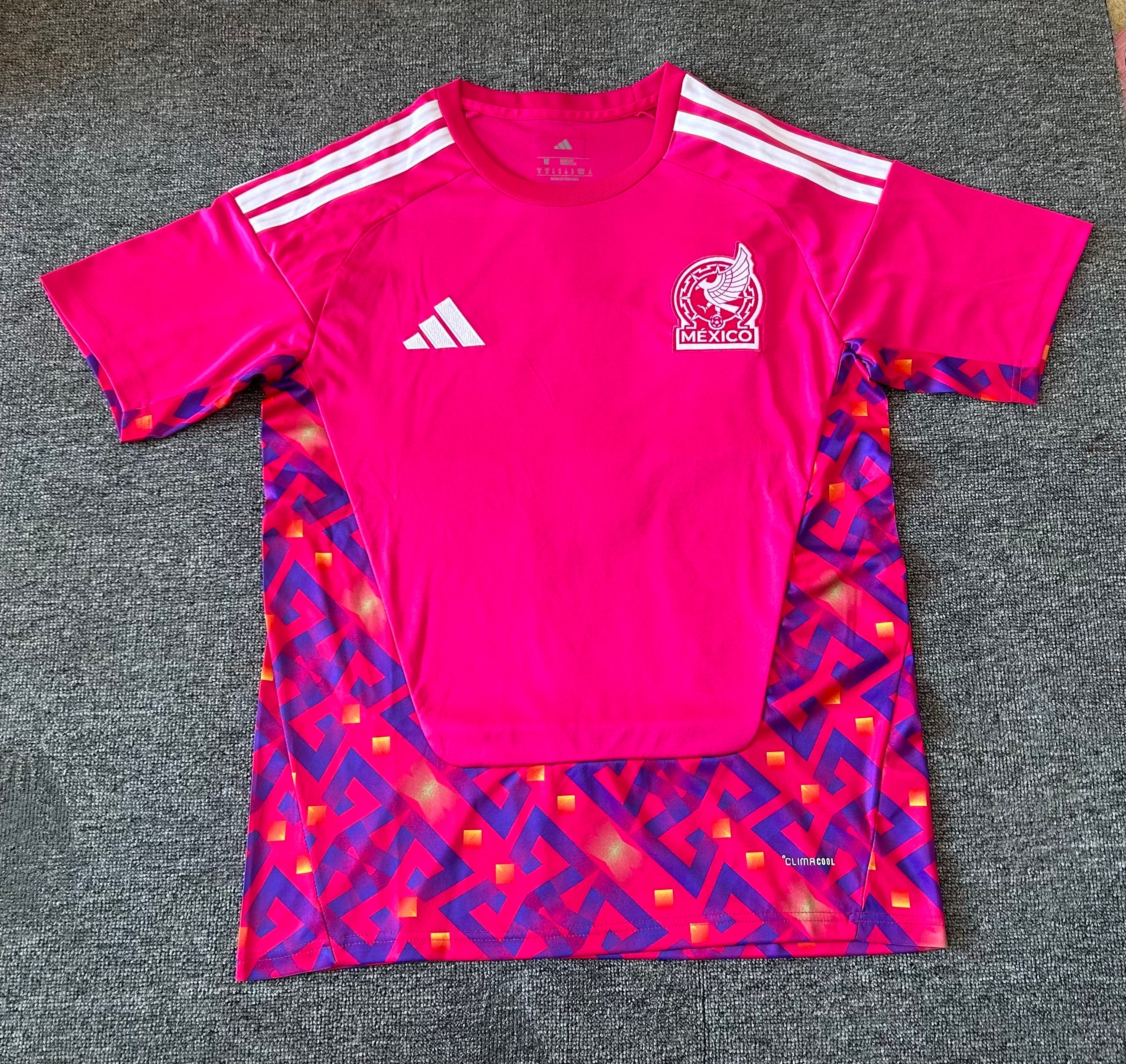Mexico National Team Adidas 2026 Away Jersey - Magenta / Purple - Image 3