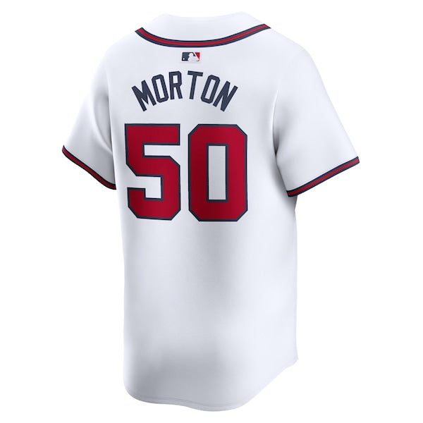 Charlie Morton Atlanta Braves Nike Home Limited Player Jersey - White - Image 3