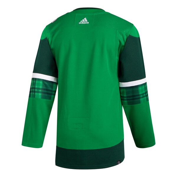 Los Angeles Kings adidas 2023 St. Patrick's Day Primegreen Authentic Jersey - Kelly Green - Image 3