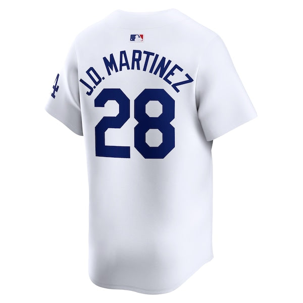 J.D. Martinez Los Angeles Dodgers Nike Home Limited Player Jersey - White - Image 3