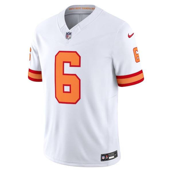 Baker Mayfield '76 Tampa Bay Buccaneers Nike Vapor F.U.S.E. Player Limited Jersey - White/Orange - Image 3