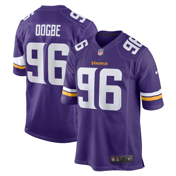 Michael Dogbe Minnesota Vikings Nike Team Game Jersey - Purple