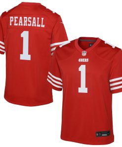 Ricky Pearsall San Francisco 49ers Nike Youth Game Jersey - Red