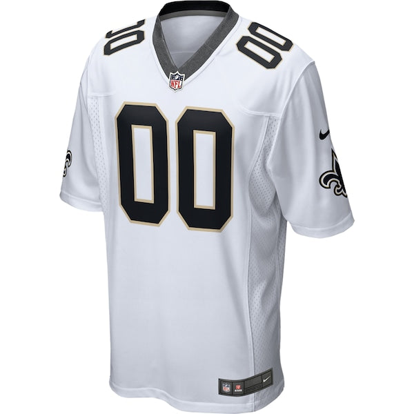 New Orleans Saints Nike 2018 Custom Game Jersey - White - Image 2