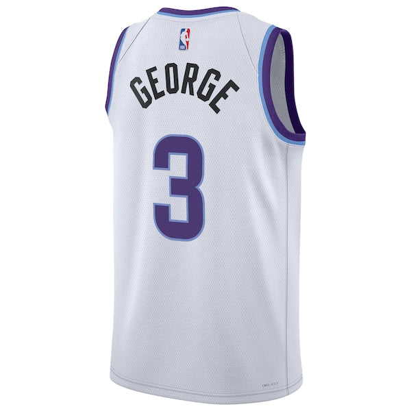 Keyonte George Utah Jazz Nike Unisex Swingman Jersey - Association Edition - White - Image 3
