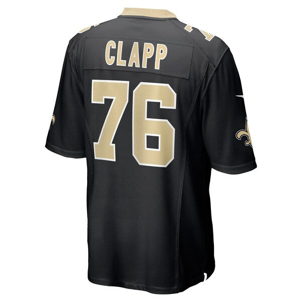 Will Clapp New Orleans Saints Nike Team Game Jersey - Black - Image 3